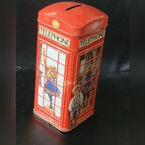 Telephone Booth Coin BANK